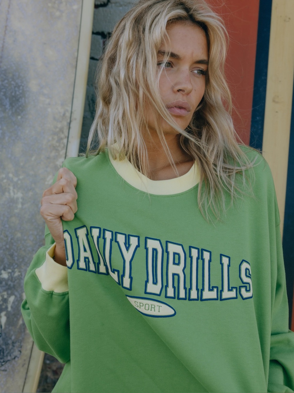 Daily Drills Oversized Sport Crew